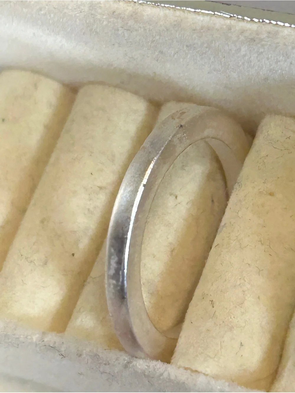 Classic Women's Silver Band Ring - Polished Minimalist Jewelry